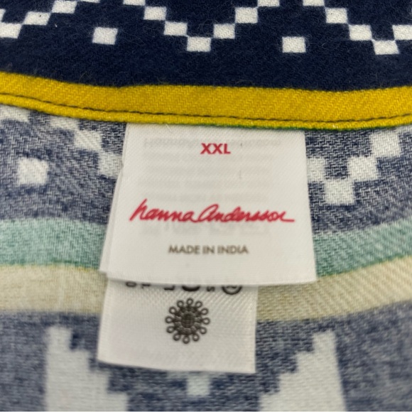 NWOT Hanna Andersson Après Ski PJ Sleep Shirt XXL - Picture 13 of 16